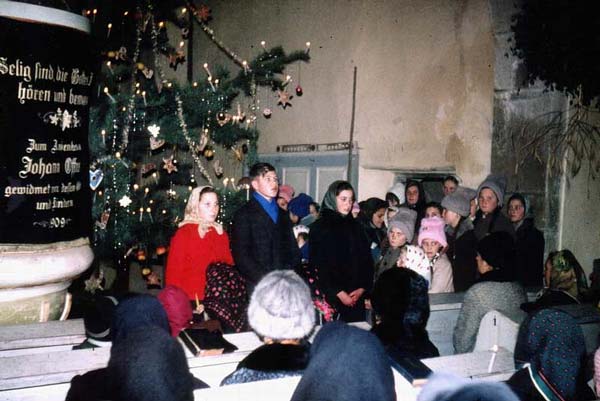 Weihnachten in der Kirche