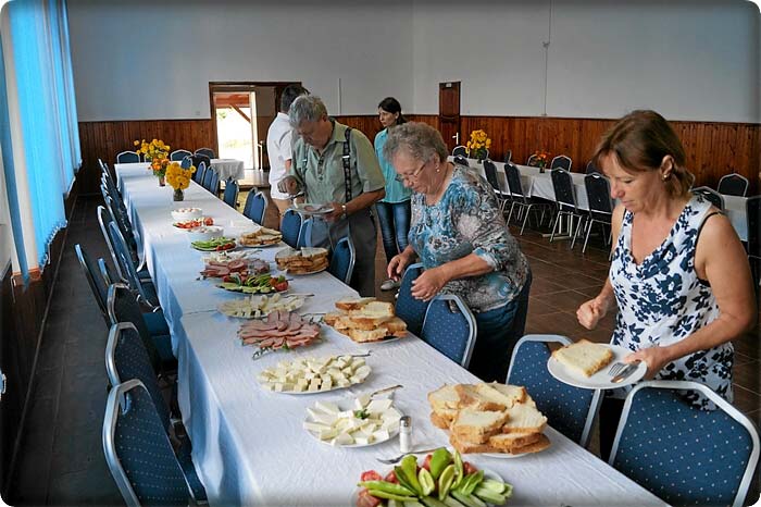 Das erste Treffen in Almen - August 2017