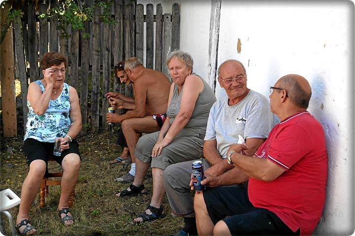 Das erste Treffen in Almen - August 2017